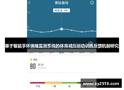 基于智能手环情绪监测系统的体育减压运动训练反馈机制研究