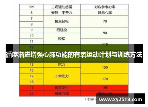 循序渐进增强心肺功能的有氧运动计划与训练方法